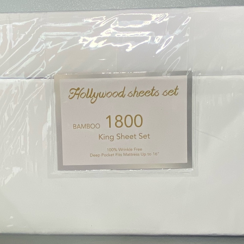White King Sheet Set